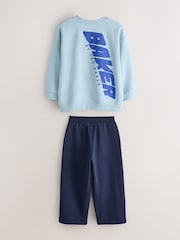 Baker by Ted Baker Ensemble Sweat-shirt graphique oversize et survêtement ample - Image 7 de 11