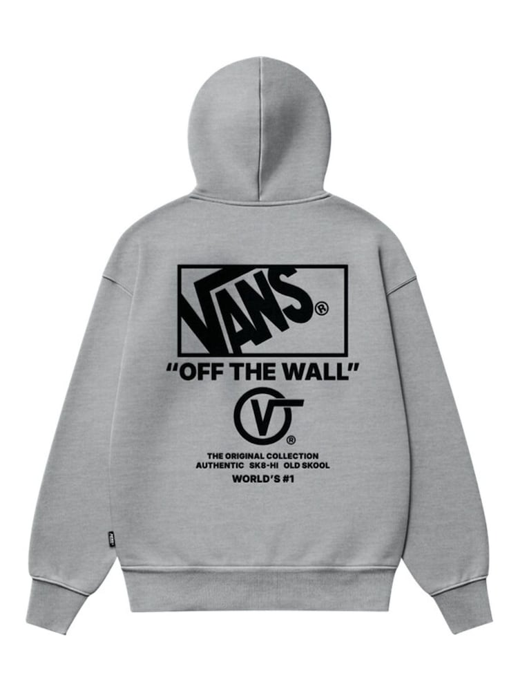 Vans Grey Stacked Hi Hoodie - Image 2 of 2 Vans Grey Stacked Hi Hoodie - Image 2 of 2