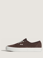 Vans Chocolate Brown Authentic Trainers - Image 2 of 5