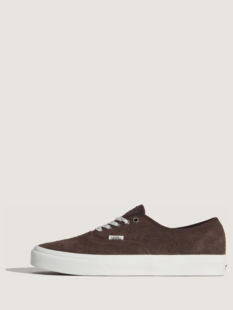 Vans Chocolate Brown Authentic Trainers - Image 2 of 5