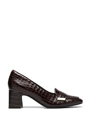 Clarks Brown Fernie Edge Shoes - Image 1 of 6