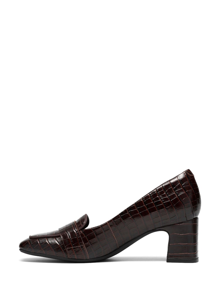 Clarks Brown Fernie Edge Shoes - Image 2 of 6 Clarks Brown Fernie Edge Shoes - Image 2 of 6