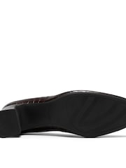 Clarks Brown Fernie Edge Shoes - Image 3 of 6