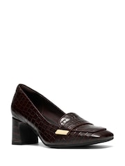 Clarks Brown Fernie Edge Shoes - Image 4 of 6