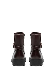 Clarks Brown Code Loafers Bay Boots - Image 5 of 6