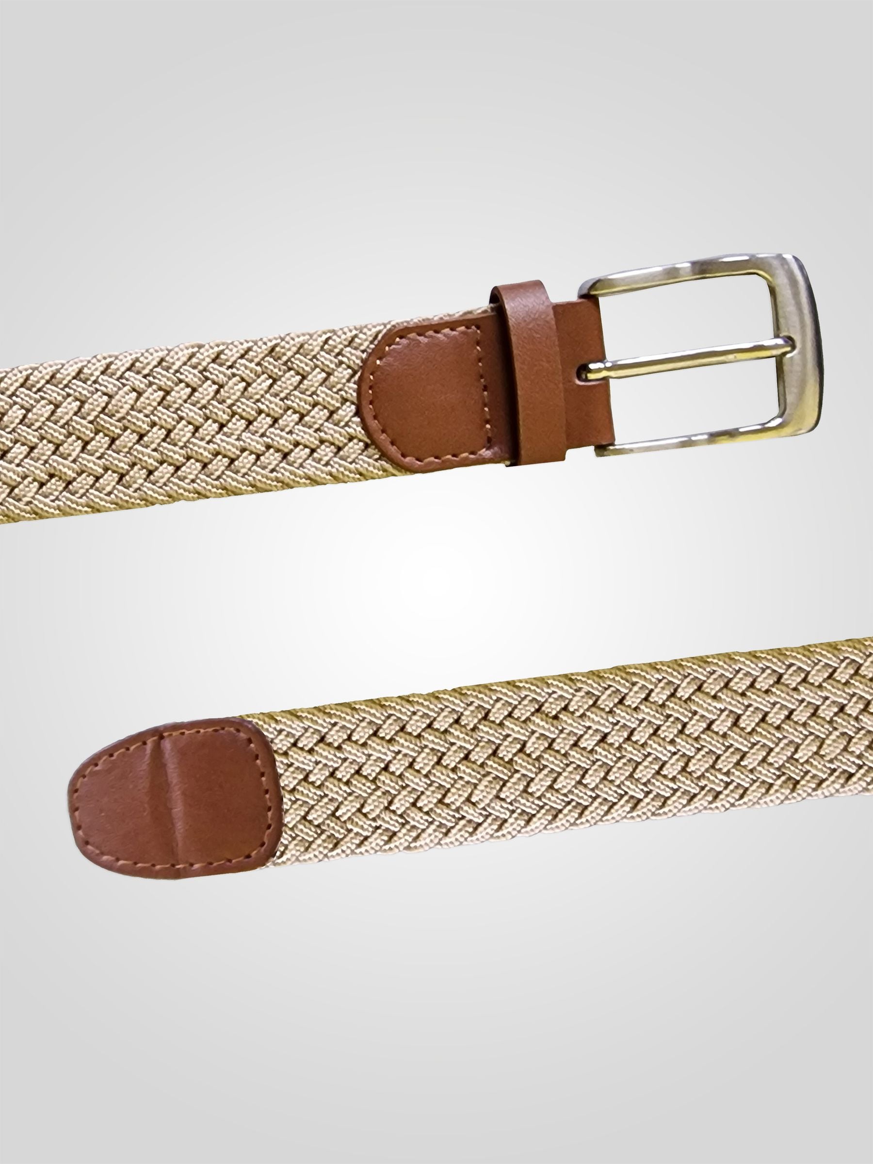 Buy D555 Cream DANI Stretch Braided Belt from the Next UK online shop