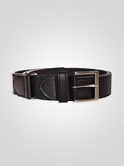 D555 MATTHEW Xtenda Faux Leather 3.4 cm Width Belt - 画像 2 / 5