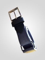 D555 MATTHEW Xtenda Faux Leather 3.4 cm Width Belt - 画像 4 / 5