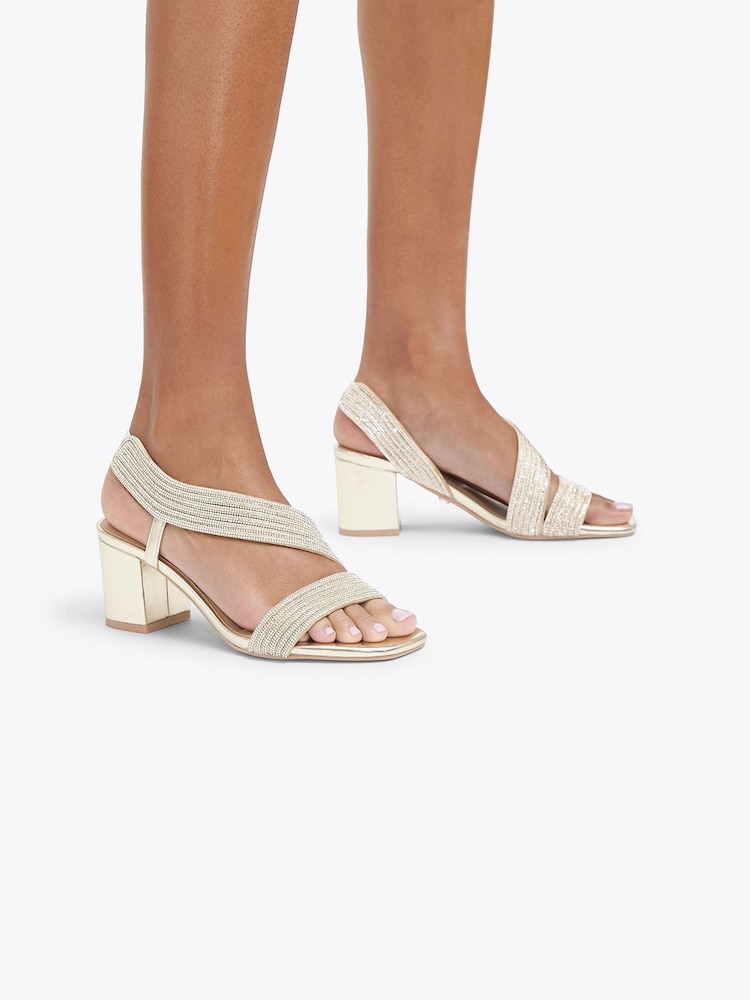 Carvela Gala Block Dragulj 60 sandale - Slika 1 od 5 Carvela Gala Block Dragulj 60 sandale - Slika 1 od 5