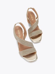 Carvela Gala Block Dragulj 60 sandale - Slika 3 od 5