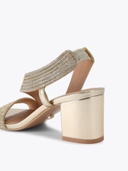 Carvela Gala Block Dragulj 60 sandale - Slika 4 od 5