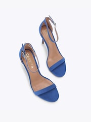 Carvela Blue Capo Stiletto Sandals - Image 2 of 4