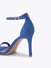 Carvela Blue Capo Stiletto Sandals - Image 3 of 4