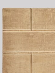 Swoon Mid Brown Piet Mango Wood One Door Bedside Table - Image 5 of 6