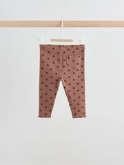 Chocolate Brown Spot Baby Sweatshirt And Legging 2 Piece Set (0mths-2yrs) - Image 9 of 14