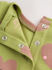 Green Heart Peplum Top and Leggings Baby Set (0mths-2yrs) - Image 13 of 17
