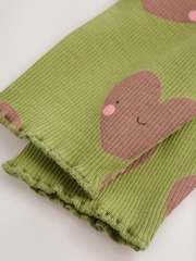 Green Heart Peplum Top and Leggings Baby Set (0mths-2yrs) - Image 14 of 17