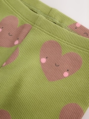 Green Heart Peplum Top and Leggings Baby Set (0mths-2yrs) - Image 16 of 17