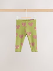 Green Heart Peplum Top and Leggings Baby Set (0mths-2yrs) - Image 7 of 17