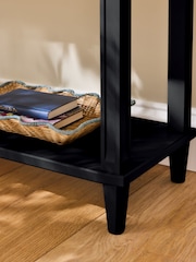 Nina Campbell Black Willis Console Table - Image 3 of 7