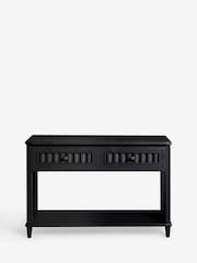 Nina Campbell Black Willis Console Table - Image 7 of 7