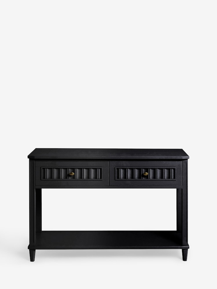 Nina Campbell Black Willis Console Table - Image 7 of 7