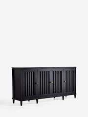 Nina Campbell Black Willis Large Sideboard - Image 6 of 9
