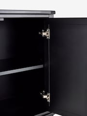 Nina Campbell Black Willis Large Sideboard - Image 7 of 9