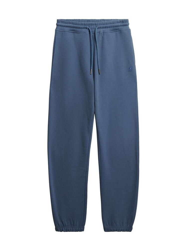 Superdry Blue Blank Oversized Joggers - Image 1 of 2