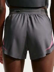 Nike Black Aero Swift Dri-FIT Brief Lined 3 Running Shorts - Image 4 of 5