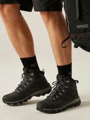 Regatta Black Holcombe Classic Waterproof Boots - Image 1 of 9