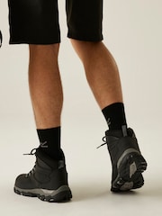 Regatta Black Holcombe Classic Waterproof Boots - Image 2 of 9
