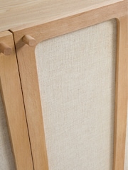 La Redoute Intérieurs Oak Linen Tint Esmara Ash/Linen Sideboard - Image 3 of 4