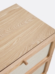 La Redoute Intérieurs Oak Linen Tint Esmara Ash/Linen Sideboard - Image 4 of 4