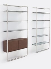 La Redoute Intérieurs Metal Giorgio Chrome Plated Steel Wall Shelf - Image 3 of 6