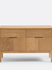 La Redoute Intérieurs Oak Sarena 120cm Double Bathroom Vanity Unit - Image 2 of 5