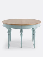 La Redoute Intérieurs Sky Blue Angusta 4 to 12 Seater Extendable Dining Table - Image 1 of 6