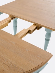 La Redoute Intérieurs Sky Blue Angusta 4 to 12 Seater Extendable Dining Table - Image 5 of 6