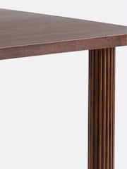 La Redoute Intérieurs Walnut Top For Alzar 6 To 8 Place Settings Table - Image 3 of 5