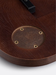 La Redoute Intérieurs Walnut Top For Alzar 6 To 8 Place Settings Table - Image 5 of 5