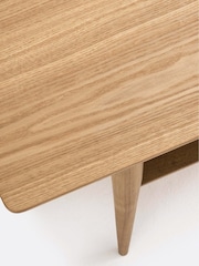 La Redoute Intérieurs Natural Lussan Ash Double Top Coffee Table - Image 4 of 4