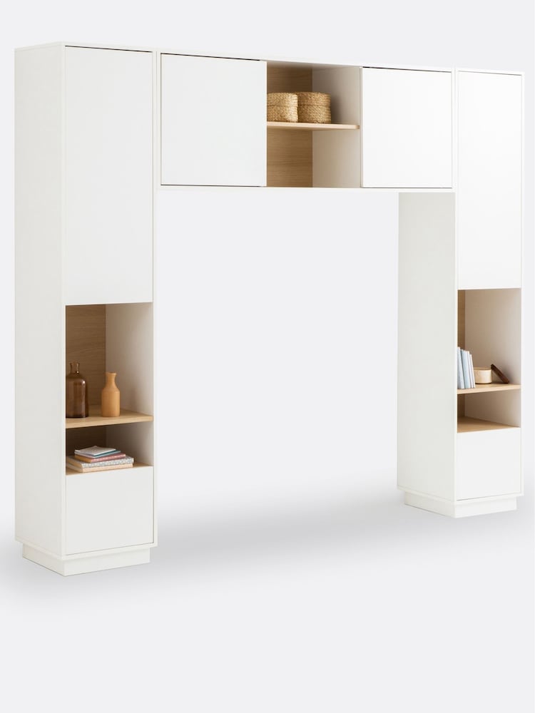 La Redoute Intérieurs White Biface Bridge Headboard - Image 1 of 5