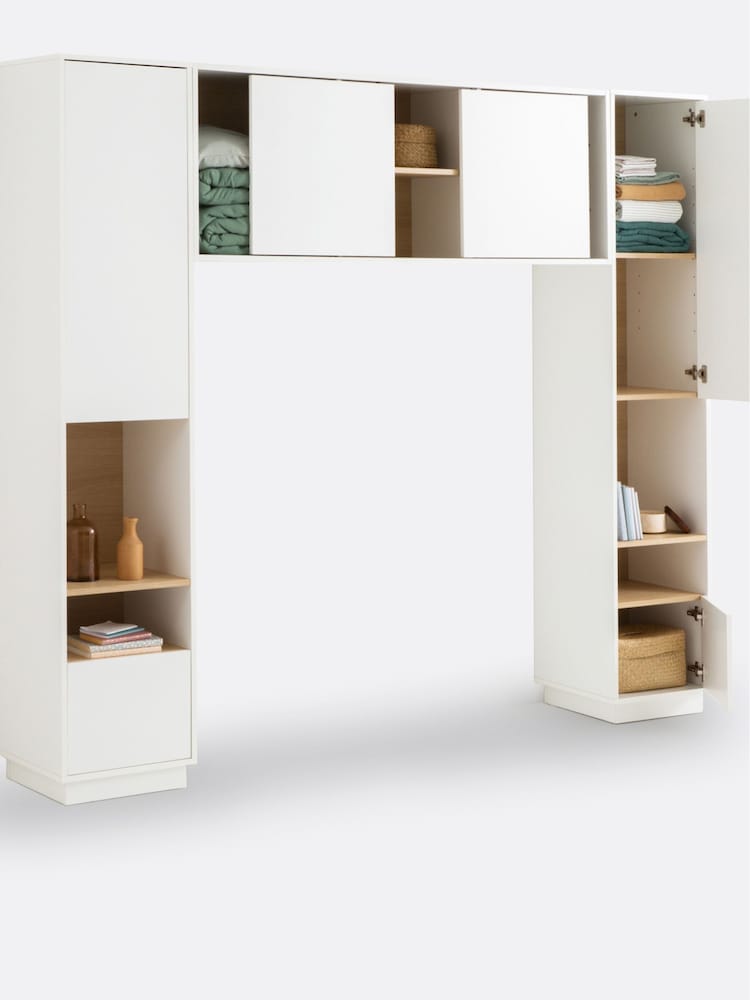 La Redoute Intérieurs White Biface Bridge Headboard - Image 2 of 5