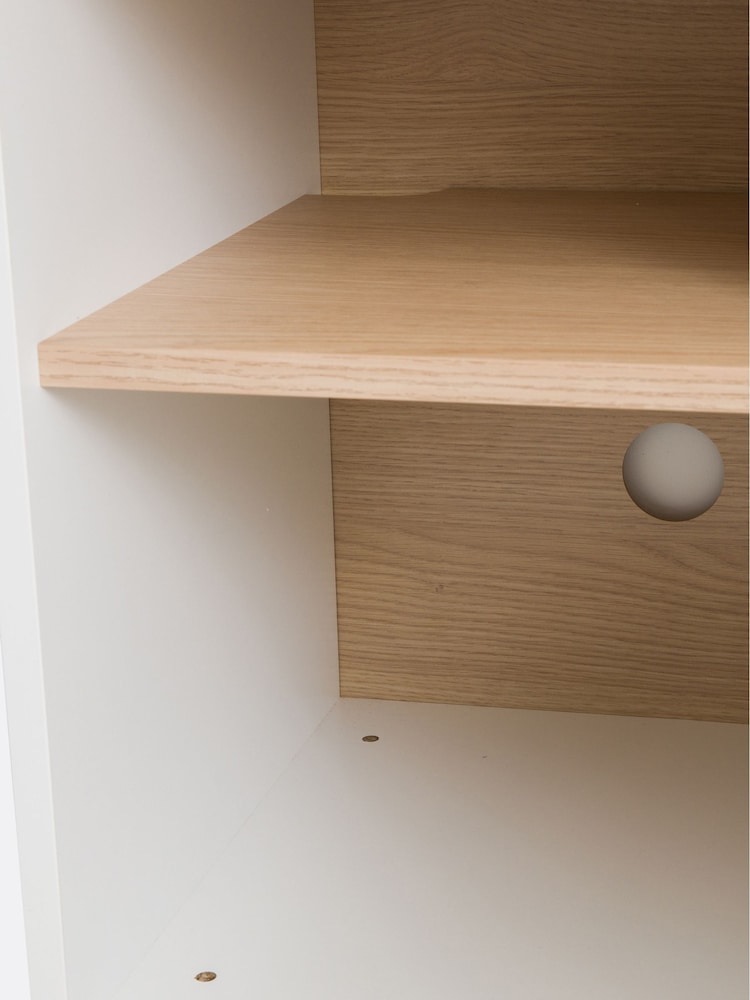 La Redoute Intérieurs White Biface Bridge Headboard - Image 5 of 5