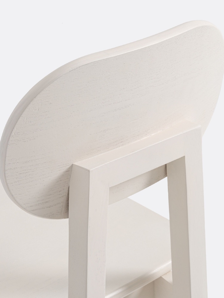 La Redoute Intérieurs Set of 2 Natural Sculptural Ash Chairs - Image 3 of 3 La Redoute Intérieurs Set of 2 Natural Sculptural Ash Chairs - Image 3 of 3