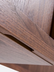 La Redoute Intérieurs Walnut Silentio Headboard with Integrated Bedside Table - Image 4 of 4