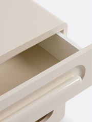 La Redoute Intérieurs Ivory Newcool Bedside Table - Image 3 of 4
