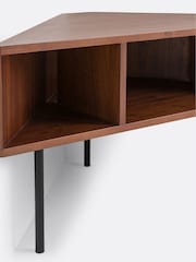 La Redoute Intérieurs Walnut Watford Walnut TV-HIFI Corner Unit - Image 4 of 5