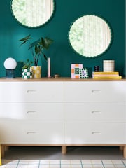 La Redoute Intérieurs Oak/White Manoe Chest of 6- Drawers - Image 1 of 6