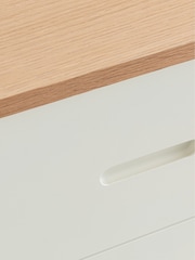 La Redoute Intérieurs Oak/White Manoe Chest of 6- Drawers - Image 4 of 6